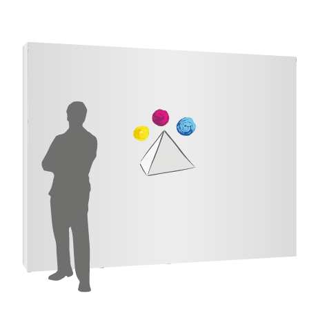 Textilfaltwand