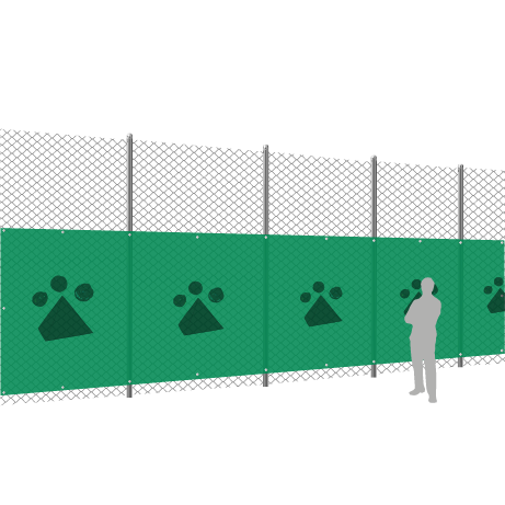 Tennisblende Klassiker | 12 x 2 Meter | bedruckt
