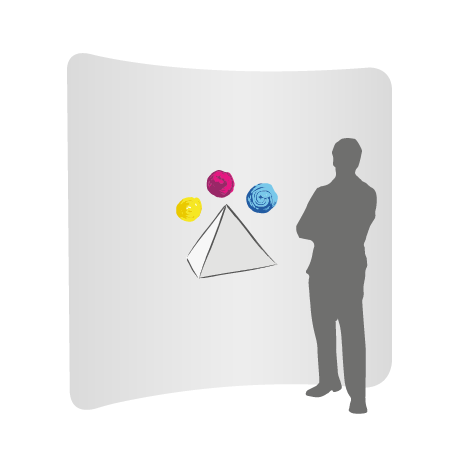 Textilwand ALU